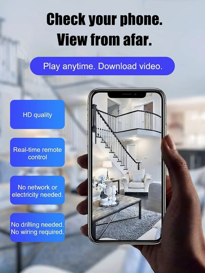 Mini 1080P HD Wifi Camera | Records Video & Audio!