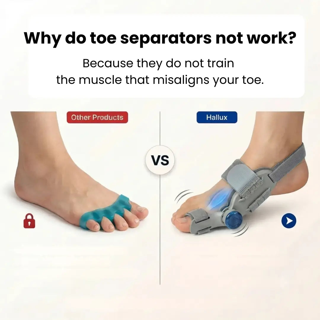 Hallux | Walk Pain-Free Again. In Your Favourite Shoes!.