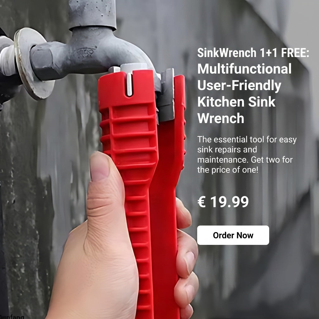 SinkWrench: Multi-Purpose Easy-to-Use Sink Wrench