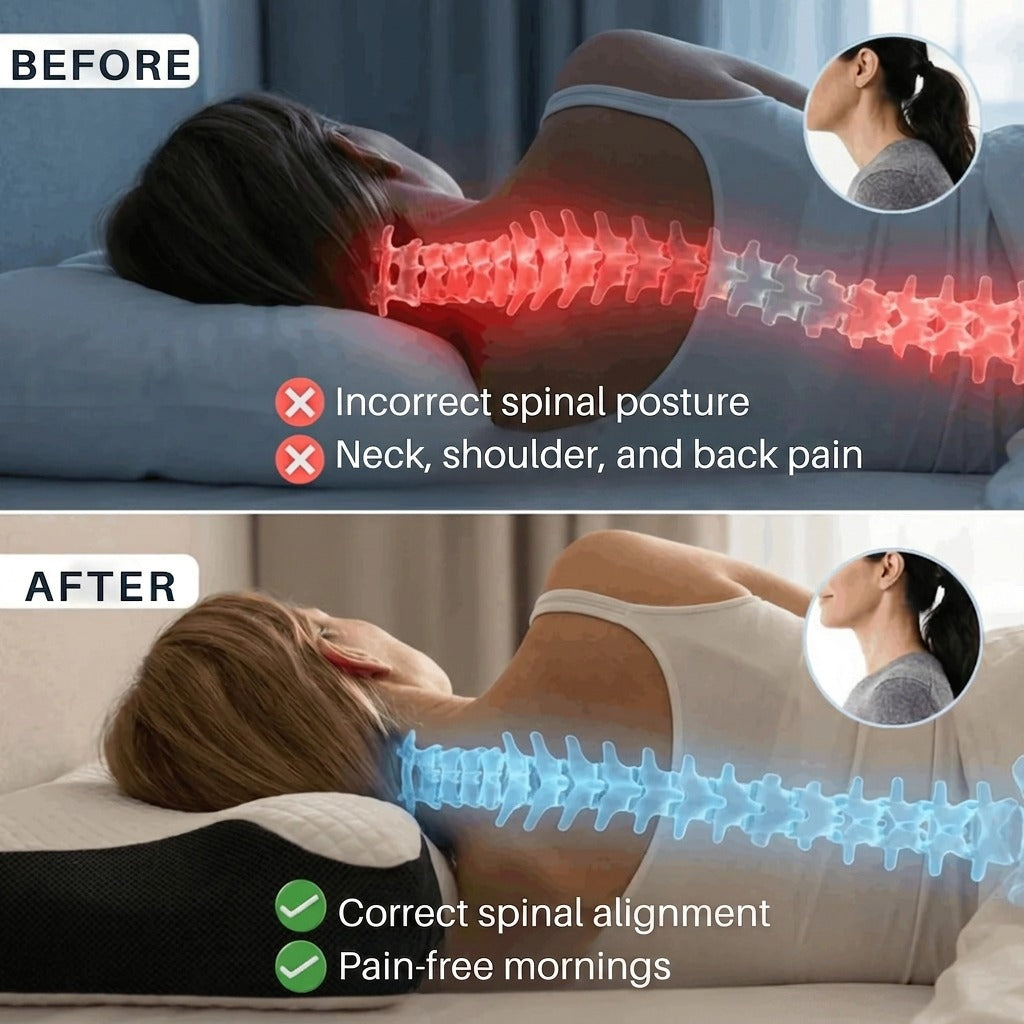 ErgoPillow™ | Get the support your neck has been missing every night