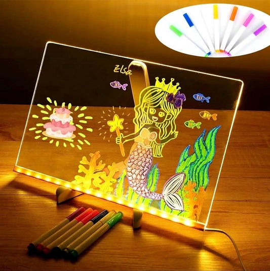 LumiBoard™ | Light-Up LED Drawing Board for Kids