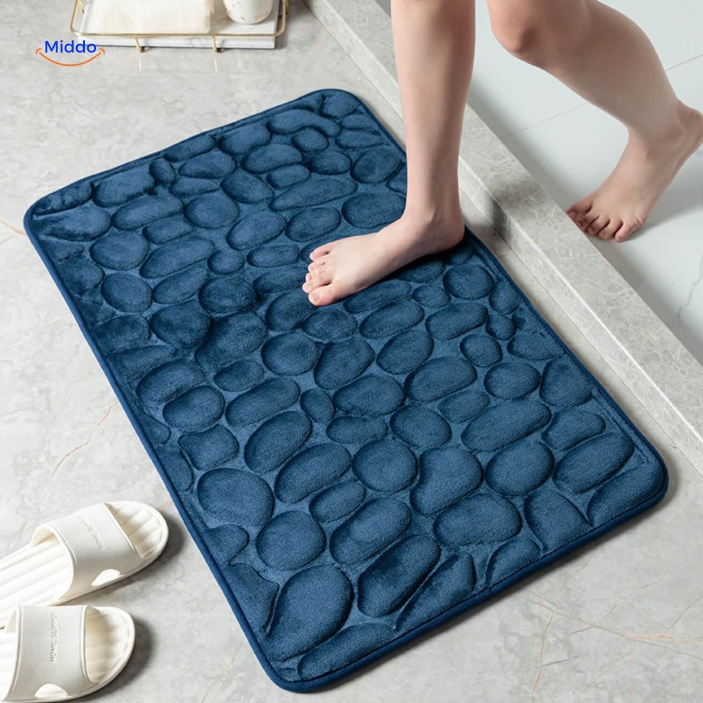 Middo™ Anti-Slip Bath Mat | Safety and Comfort for Your Bathroom