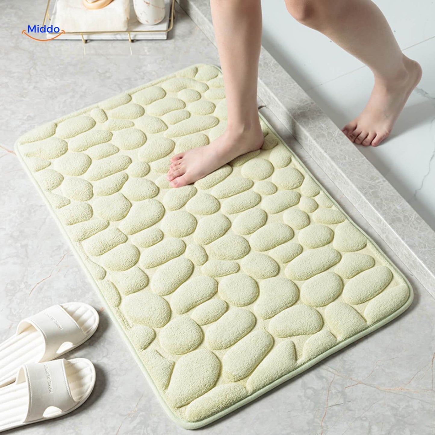 Middo™ Anti-Slip Bath Mat | Safety and Comfort for Your Bathroom
