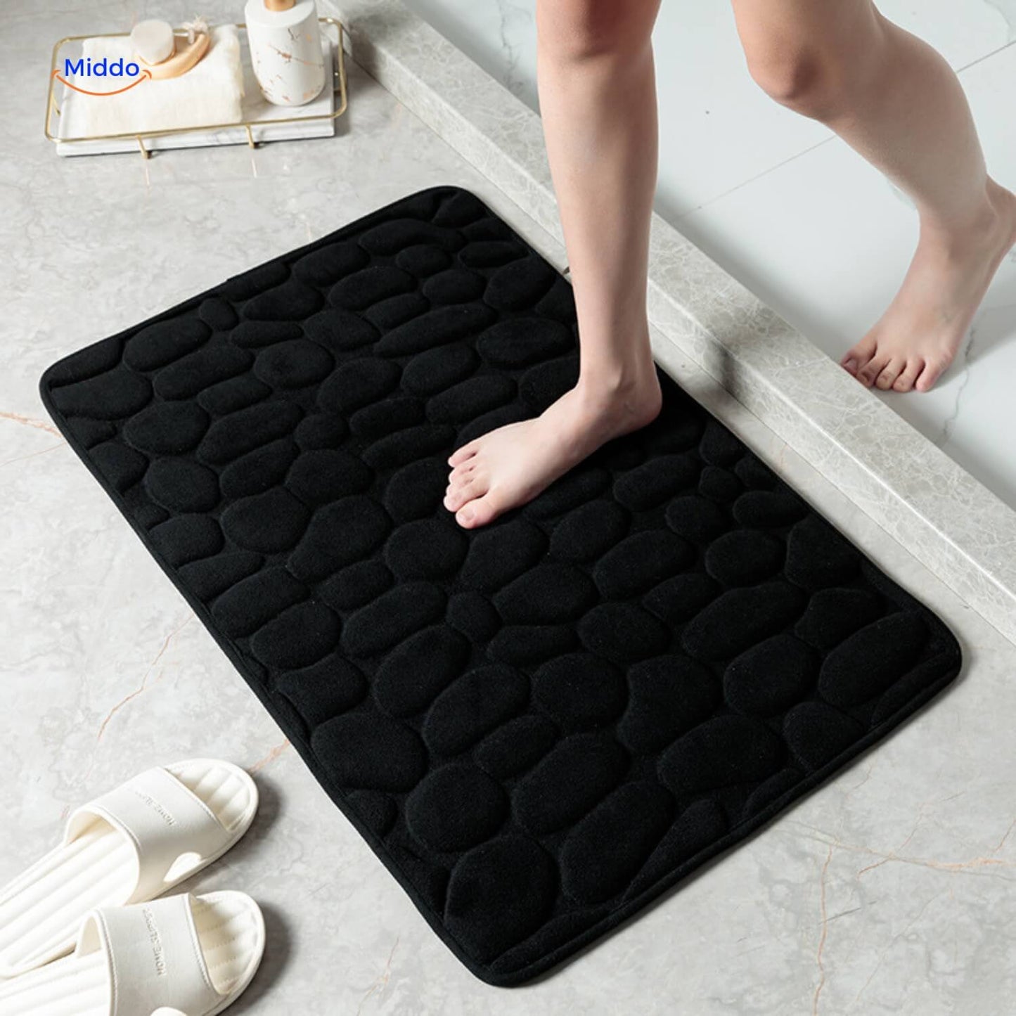 Middo™ Anti-Slip Bath Mat | Safety and Comfort for Your Bathroom