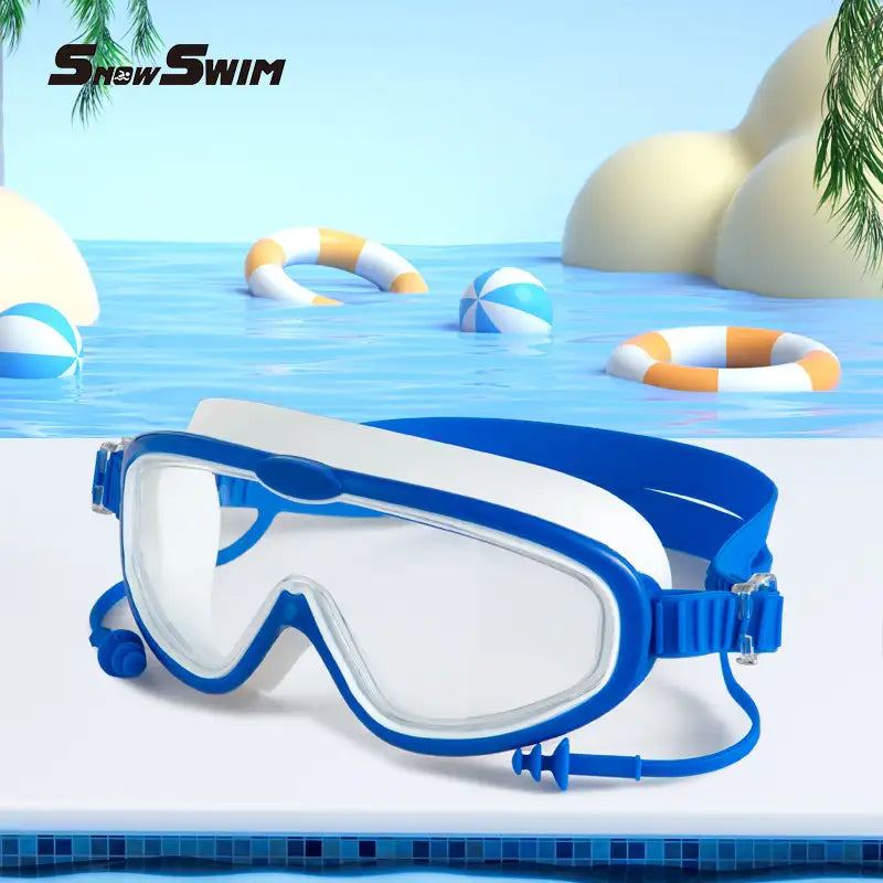 SnowSwim™ | Clip On, Anti Fog Swimming Goggles For Kids