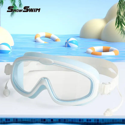 SnowSwim™ | Clip On, Anti Fog Swimming Goggles For Kids