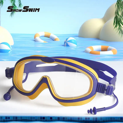 SnowSwim™ | Clip On, Anti Fog Swimming Goggles For Kids