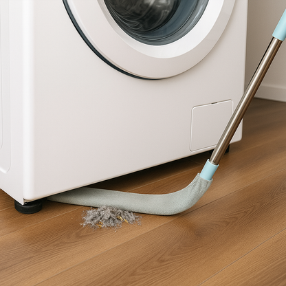 DustReach™ Dust Brush | Reach Every Corner Without Bending or Lifting