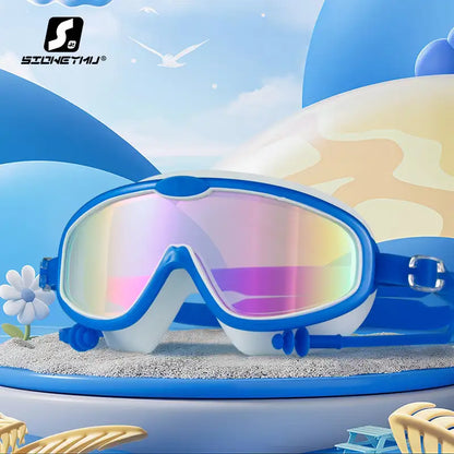 SnowSwim™ | Clip On, Anti Fog Swimming Goggles For Kids