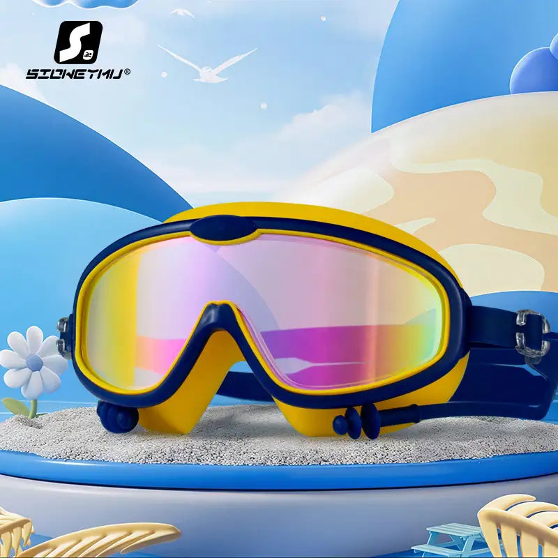 SnowSwim™ | Clip On, Anti Fog Swimming Goggles For Kids