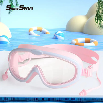 SnowSwim™ | Clip On, Anti Fog Swimming Goggles For Kids