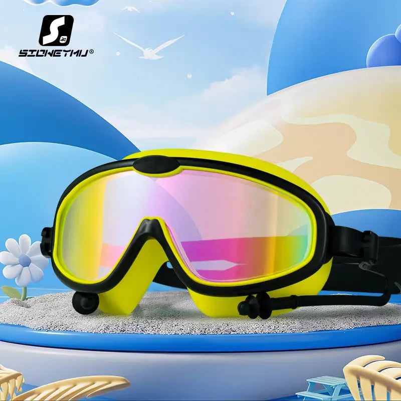 SnowSwim™ | Clip On, Anti Fog Swimming Goggles For Kids