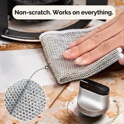 EasyClean™ - Tough and scratch-free cleaning every time!