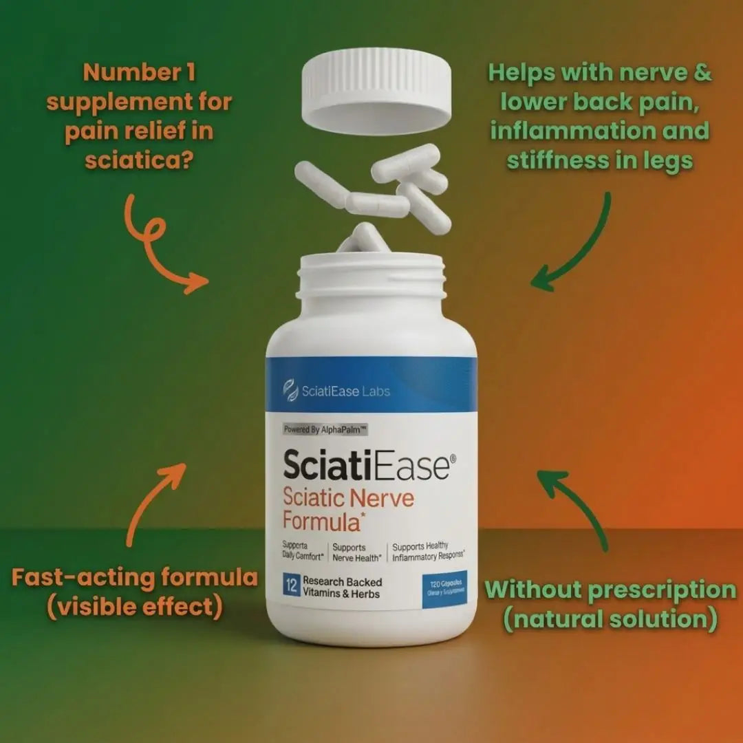 SciatiEase™ | Stop Burning Sciatica Pain in Just 7 Days