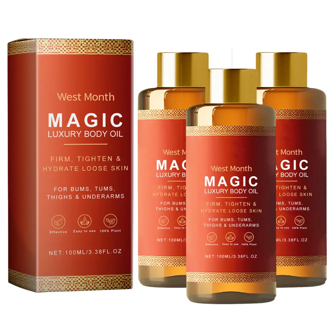 Magic Body Oil | Firms & Lifts Sagging Skin by 98% Within 24 Hours