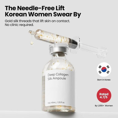 AuraGold | Korean Collagen Silk Ampoule
