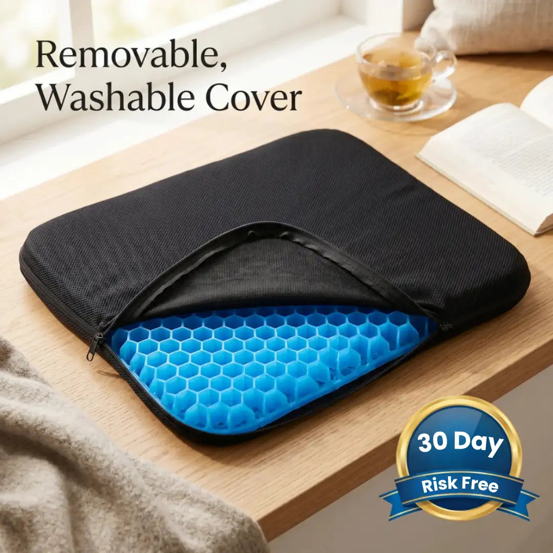 HexaCell+ | Ergonomic Seat Cushion - Sit Without Pain