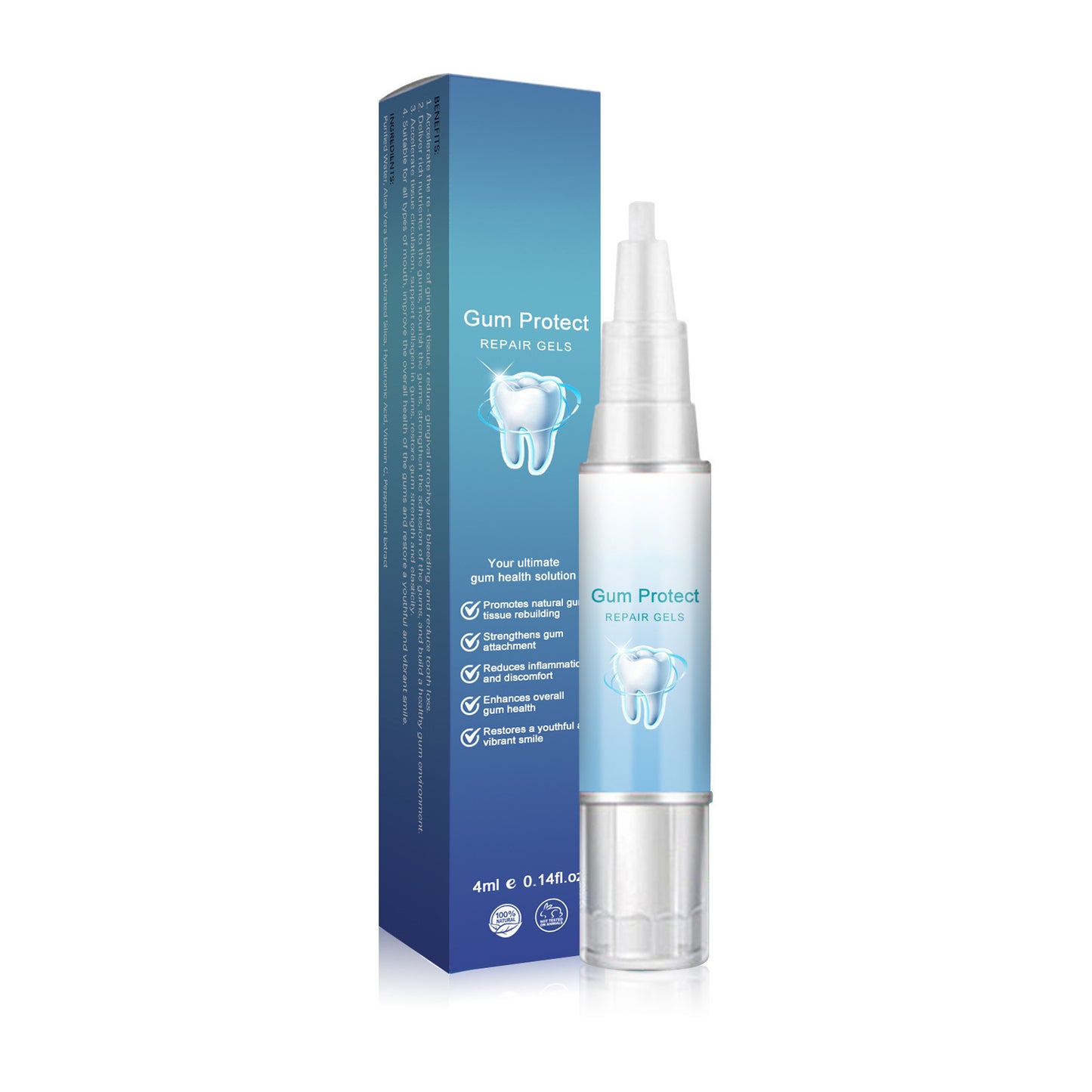 Gum-Protect | Revitalizes Gums & Whitens Teeth Within The First Week