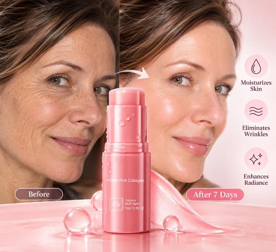 Maison de Collagen | PDRN Pink Collagen Stick | Diminish Fine Lines & Wrinkles