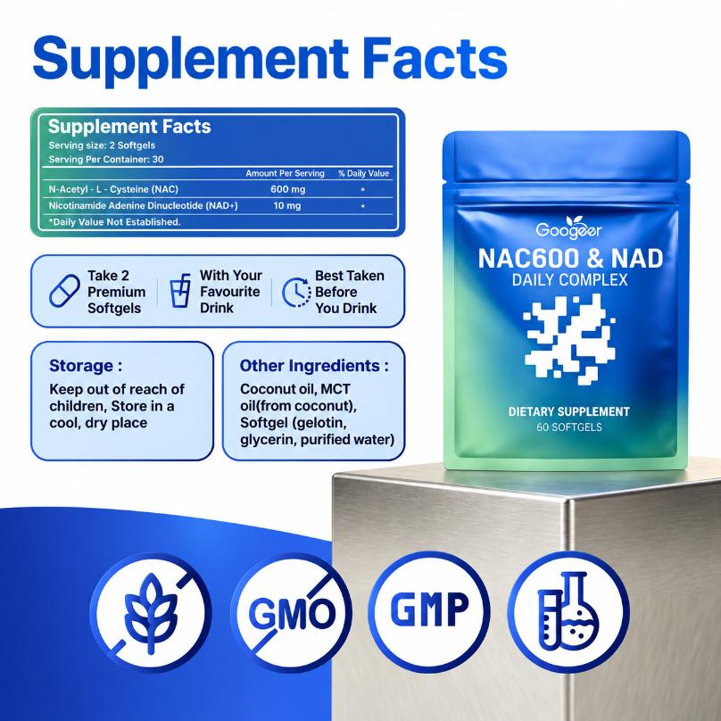 NAC600 + NAD | Natural Beer Belly Burner
