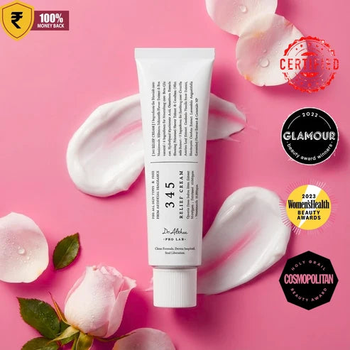 345 Relief Cream | Calms Redness, Fades Spots, & Repairs Your Barrier.