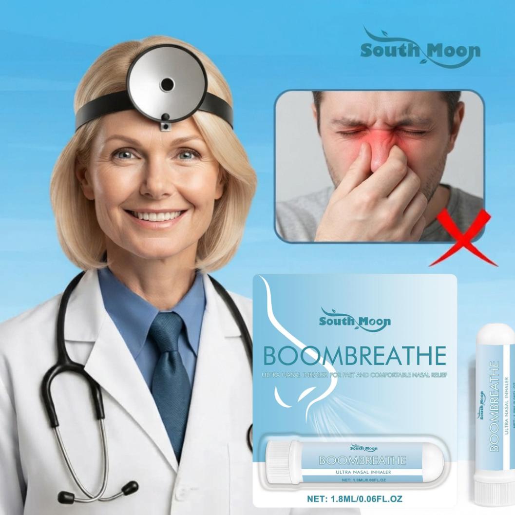BoomBreathe™ Ultra Nasal Inhaler | Breathe Freely In Just 3 Minutes