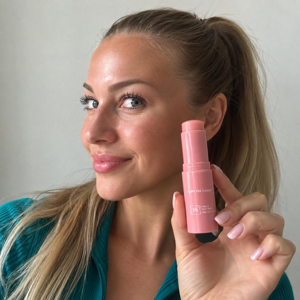 Maison de Collagen | PDRN Pink Collagen Stick | Diminish Fine Lines & Wrinkles