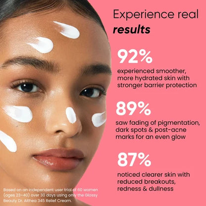 345 Relief Cream | Calms Redness, Fades Spots, & Repairs Your Barrier.