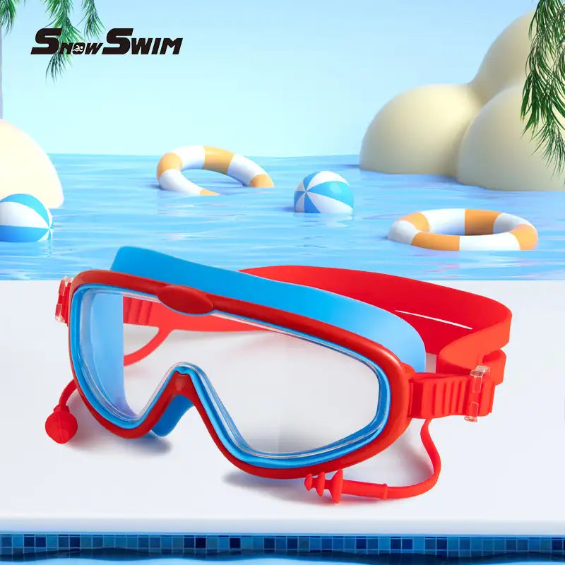 SnowSwim™ | Clip On, Anti Fog Swimming Goggles For Kids