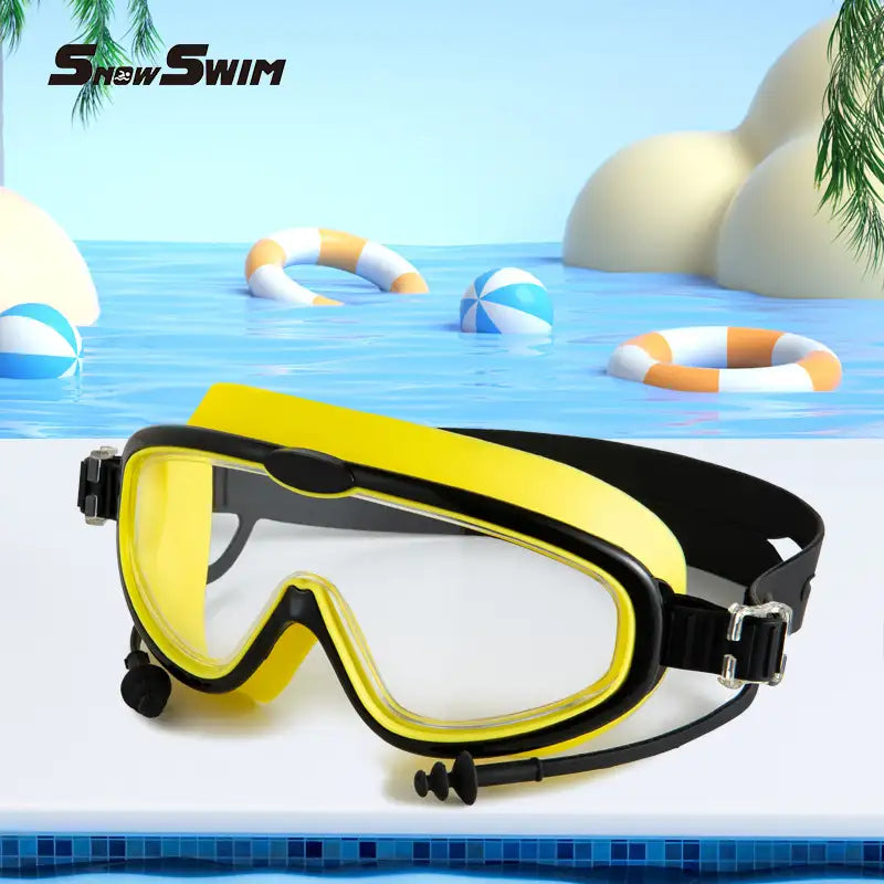 SnowSwim™ | Clip On, Anti Fog Swimming Goggles For Kids
