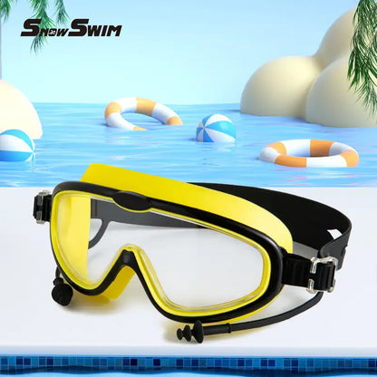 SnowSwim™ | Clip On, Anti Fog Swimming Goggles For Kids