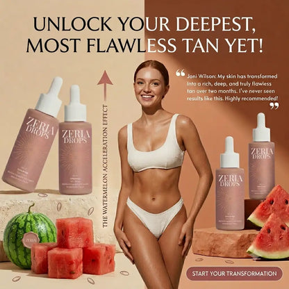 Zeria Tanning Drops | The Glow You Drink