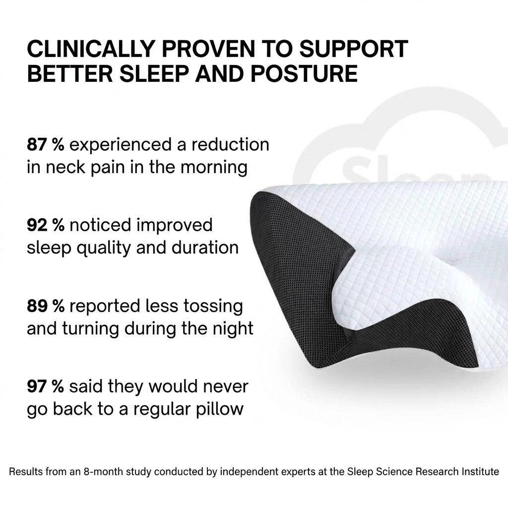 ErgoPillow™ | Get the support your neck has been missing every night