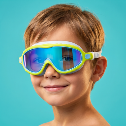 SnowSwim™ | Clip On, Anti Fog Swimming Goggles For Kids