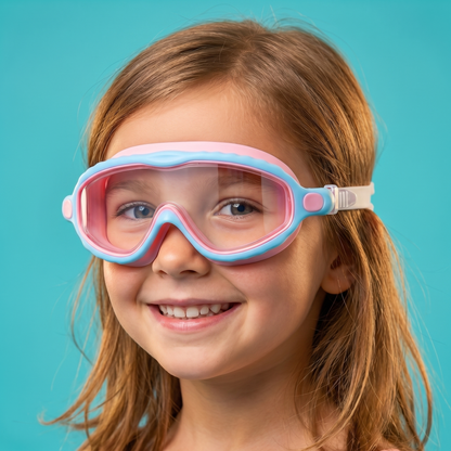 SnowSwim™ | Clip On, Anti Fog Swimming Goggles For Kids