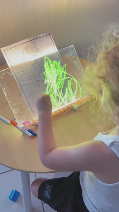 LumiBoard™ | Light-Up LED Drawing Board for Kids