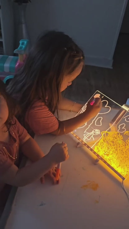 LumiBoard™ | Light-Up LED Drawing Board for Kids
